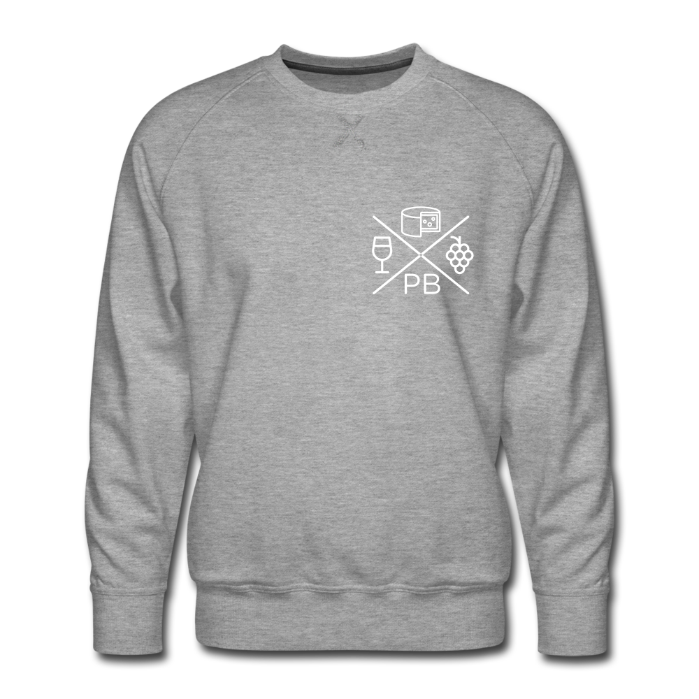 Prenzlauer Berg Kiez  - Männer Premium Sweatshirt - heather grey