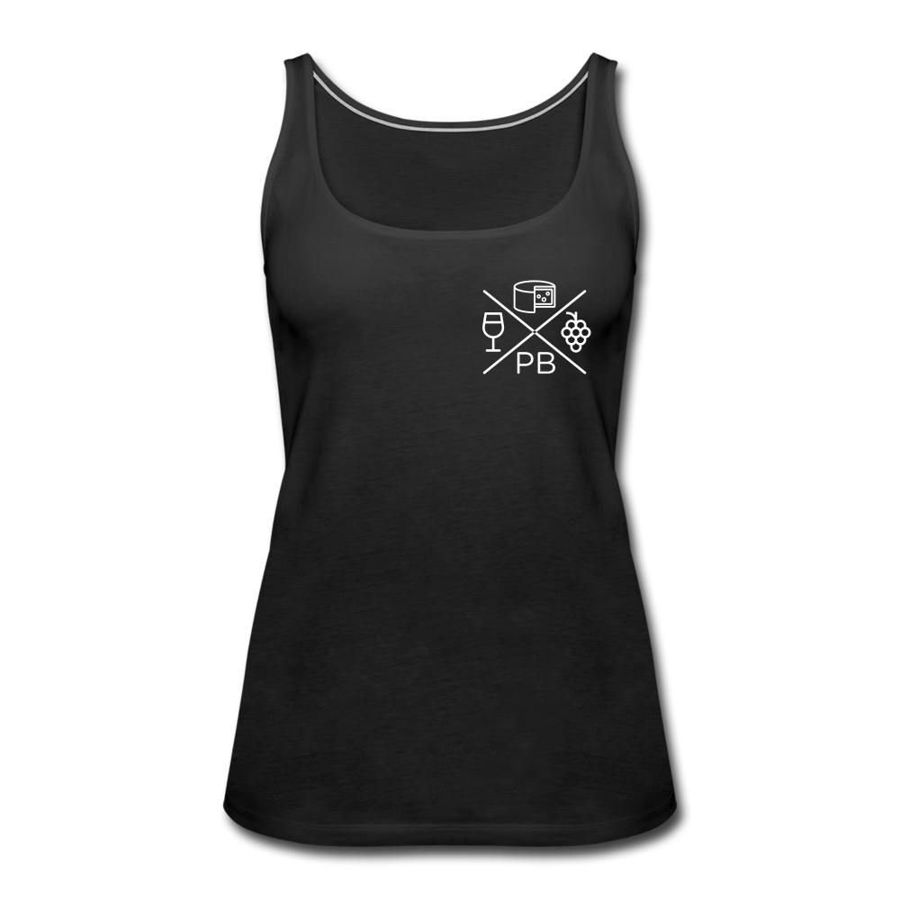 Prenzlauer Berg Kiez  - Frauen Premium Tank Top - black