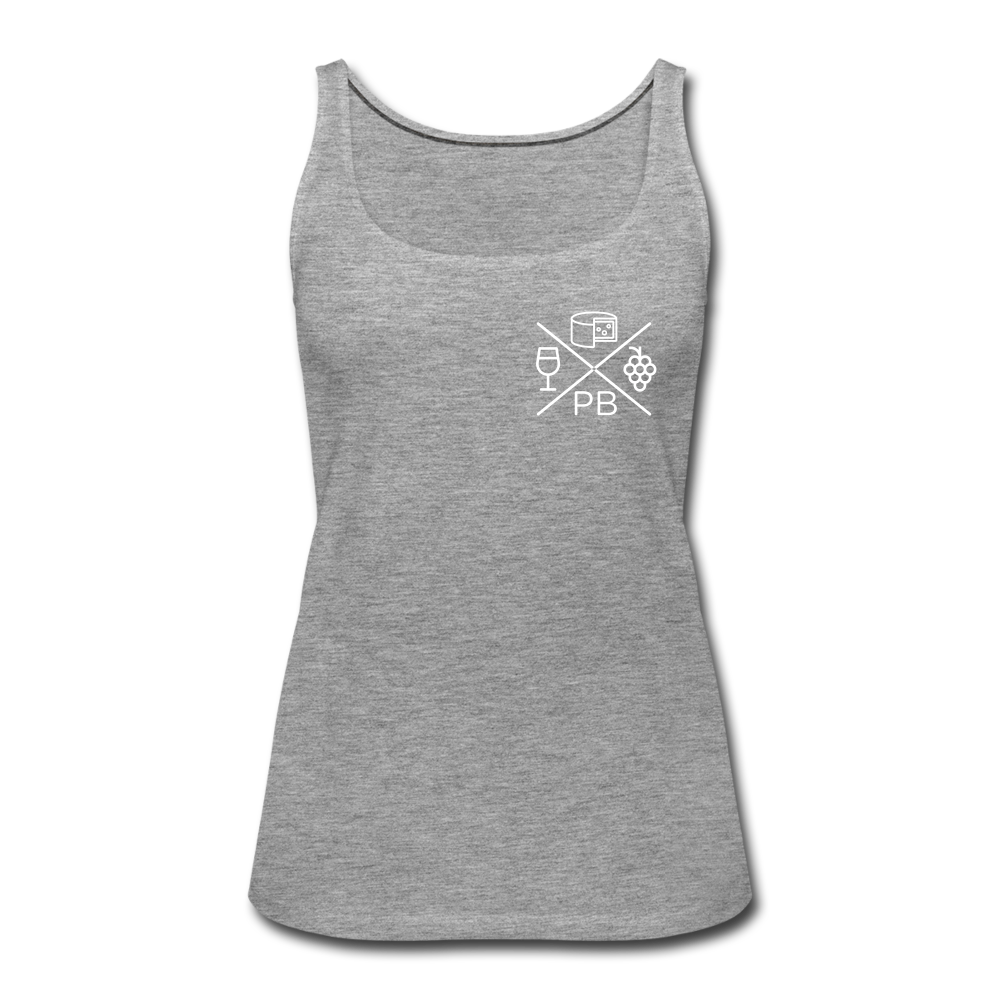 Prenzlauer Berg Kiez  - Frauen Premium Tank Top - heather grey