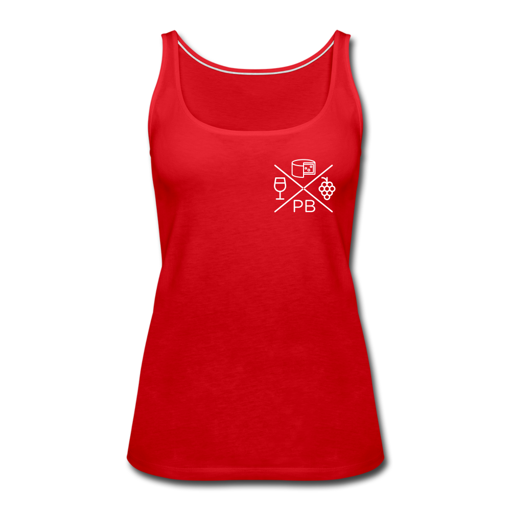 Prenzlauer Berg Kiez  - Frauen Premium Tank Top - red