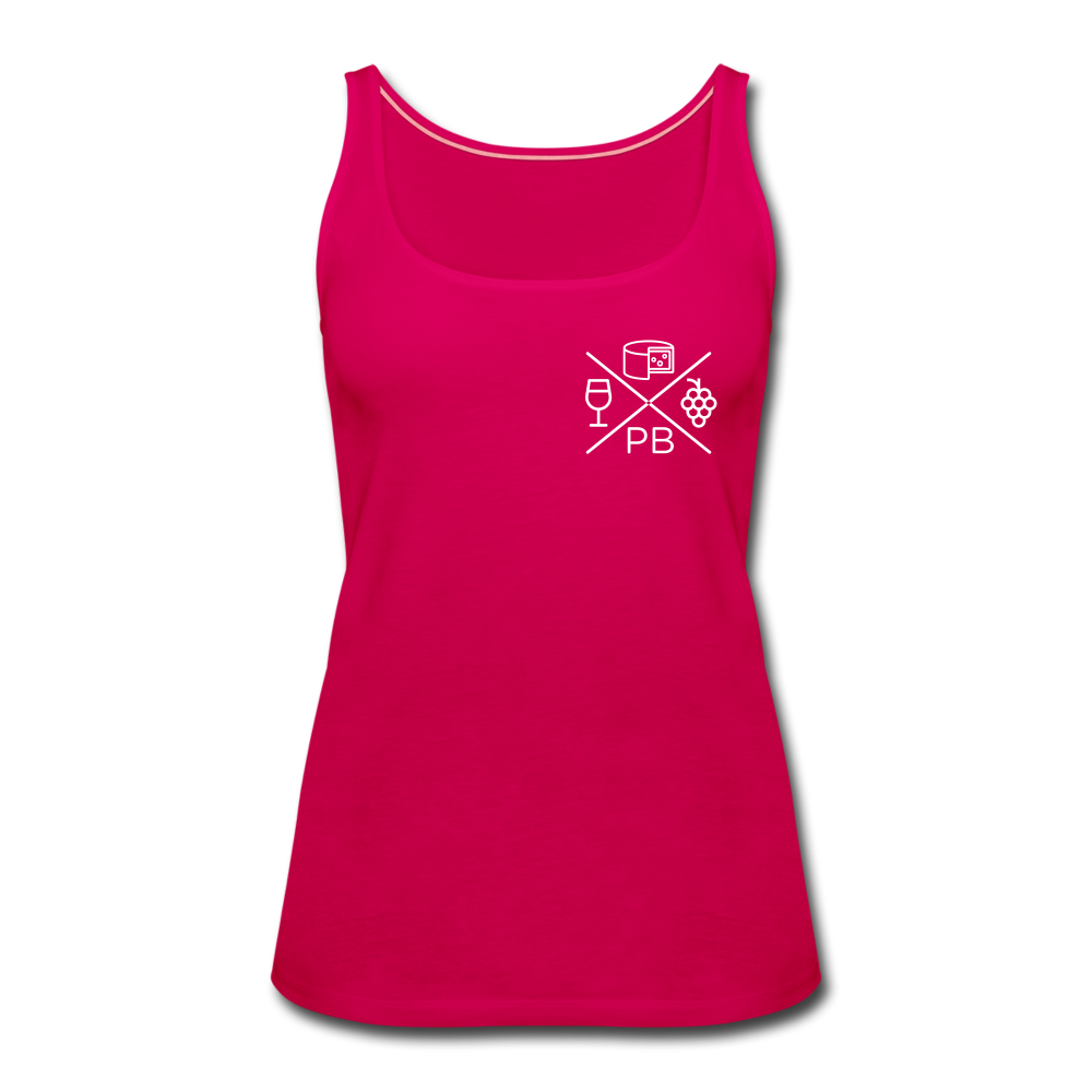 Prenzlauer Berg Kiez  - Frauen Premium Tank Top - dark pink