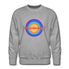 Reinickendorf retro - Männer Premium Sweatshirt - heather grey