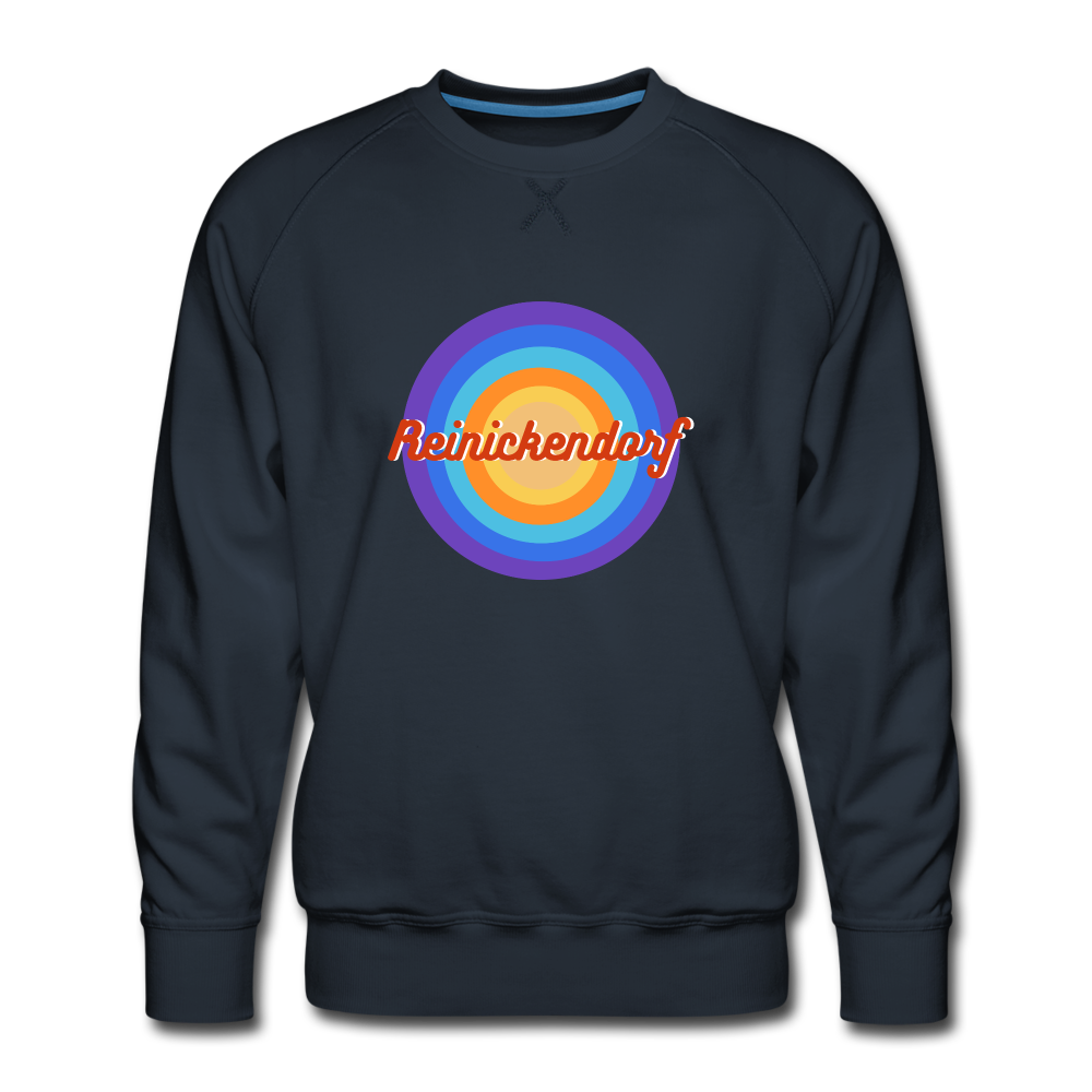 Reinickendorf retro - Männer Premium Sweatshirt - navy