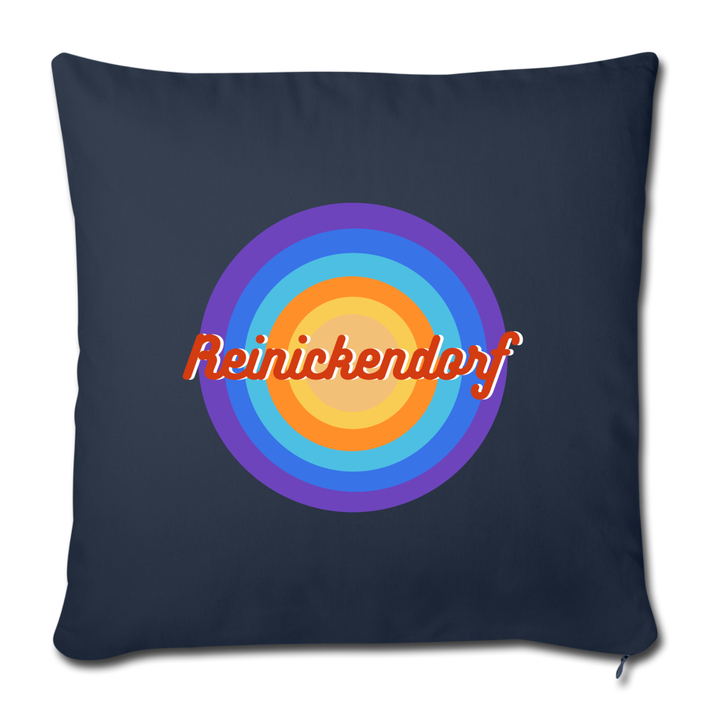 Reinickendorf retro - Sofakissen mit Füllung (45 x 45 cm) - navy