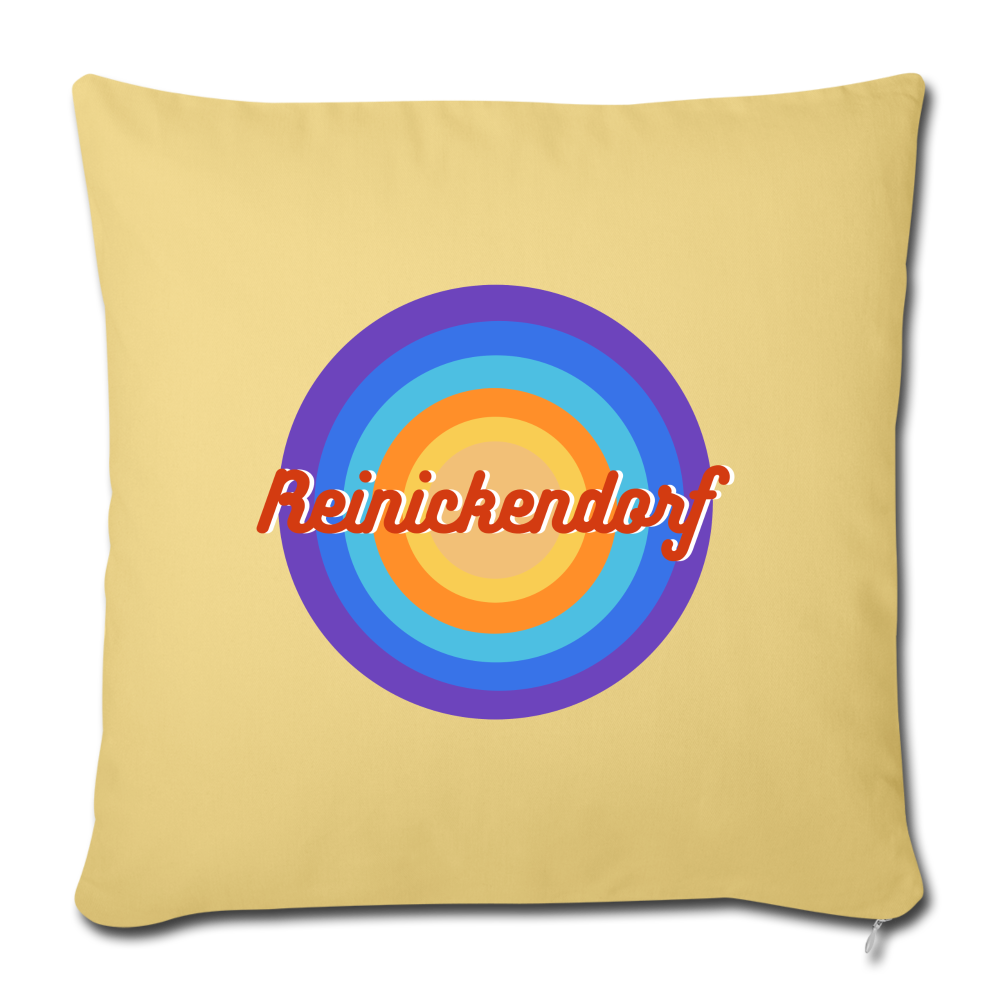 Reinickendorf retro - Sofakissen mit Füllung (45 x 45 cm) - washed yellow