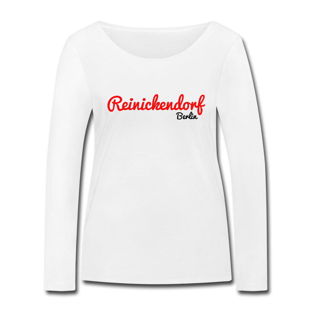 Reinickendorf Berlin - Frauen Bio Langarmshirt - white