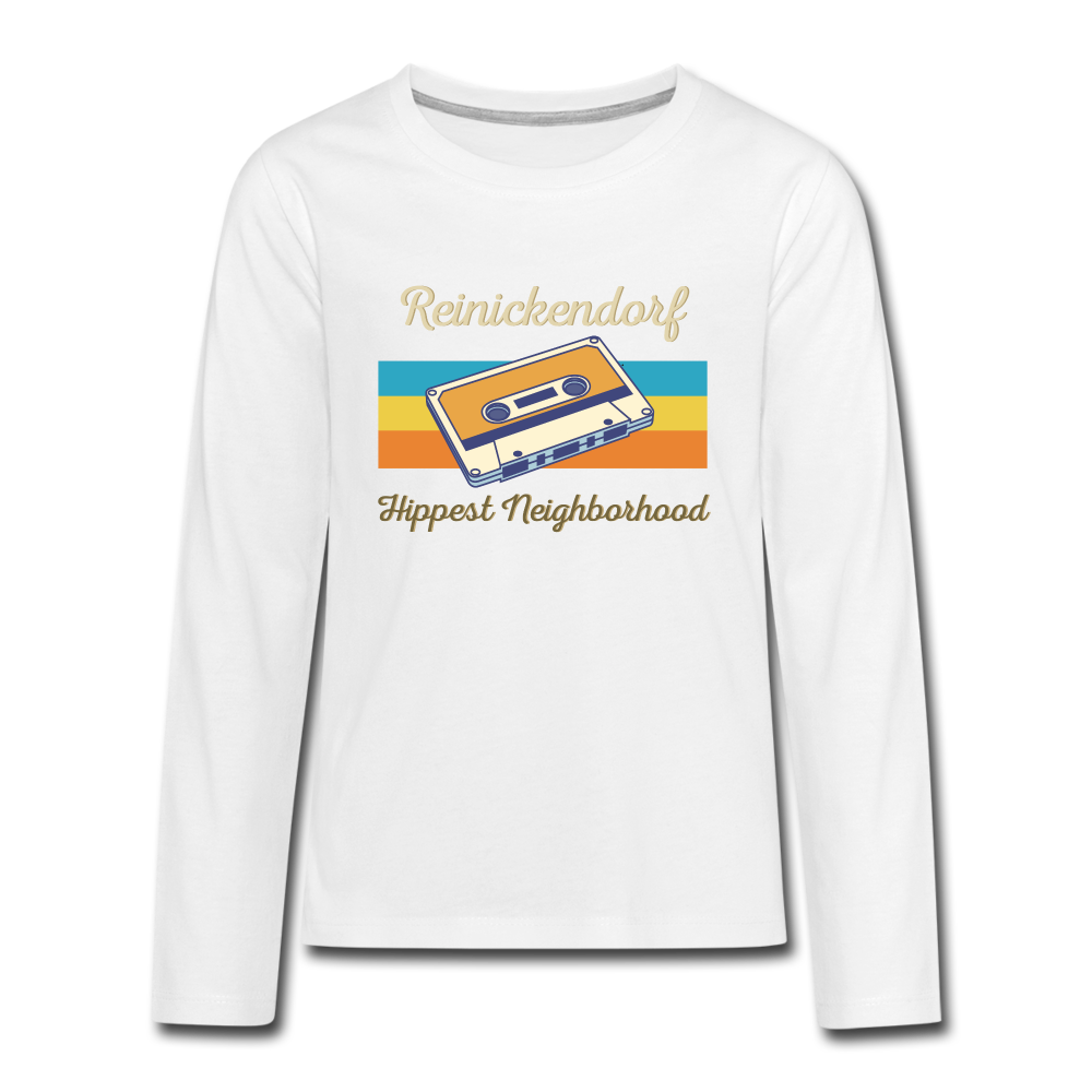 Reinickendorf  Hippest Neighborhood - Teenager Langarmshirt - white