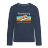 Reinickendorf  Hippest Neighborhood - Teenager Langarmshirt - navy