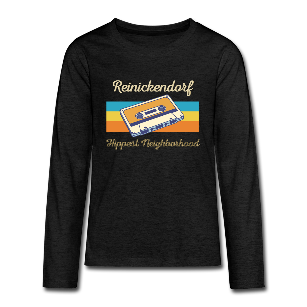 Reinickendorf  Hippest Neighborhood - Teenager Langarmshirt - charcoal grey