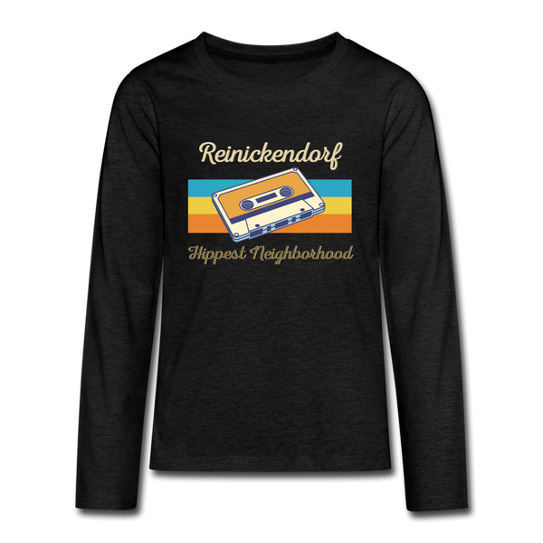 Reinickendorf  Hippest Neighborhood - Teenager Langarmshirt - charcoal grey