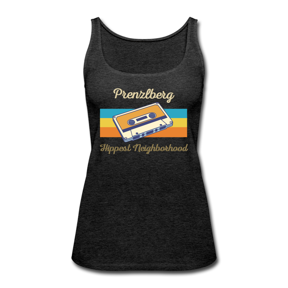 PrenzlBerg  Hippest Neighborhood - Frauen Premium Tank Top - charcoal grey
