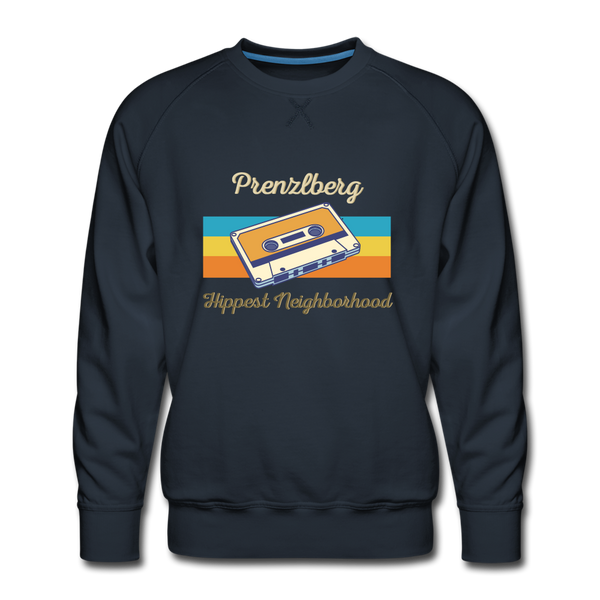 PrenzlBerg  Hippest Neighborhood - Männer Premium Sweatshirt - navy