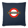 Wittenbergplatz - Sofakissen mit Füllung (45 x 45 cm) - navy