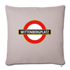 Wittenbergplatz - Sofakissen mit Füllung (45 x 45 cm) - light taupe