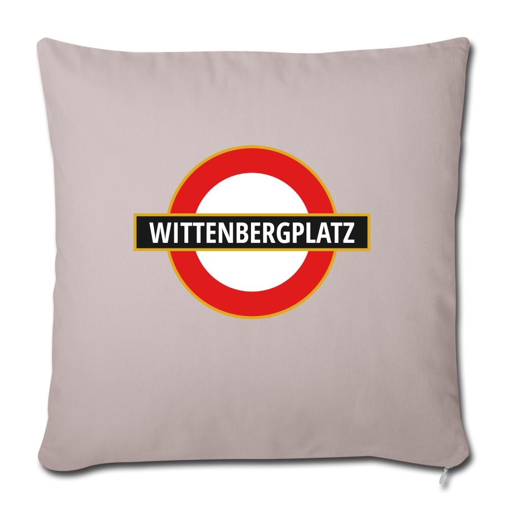 Wittenbergplatz - Sofakissen mit Füllung (45 x 45 cm) - light taupe