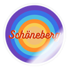 Schöneberg retro - Aufkleber - transparent glossy