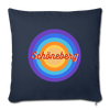 Schöneberg retro - Sofakissen mit Füllung (45 x 45 cm) - navy