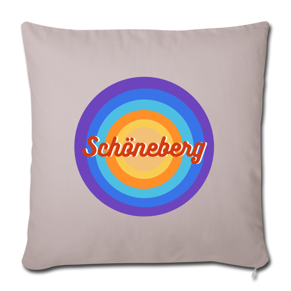 Schöneberg retro - Sofakissen mit Füllung (45 x 45 cm) - light taupe