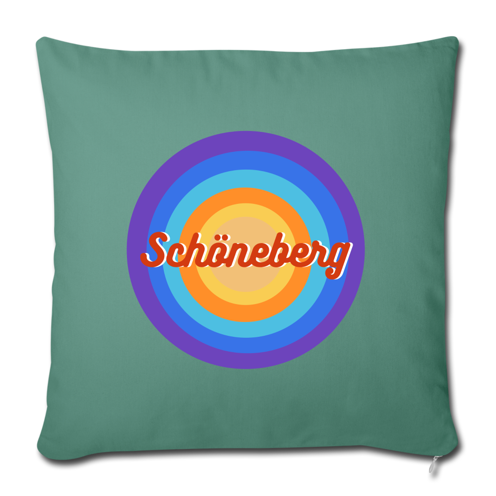Schöneberg retro - Sofakissen mit Füllung (45 x 45 cm) - cypress green