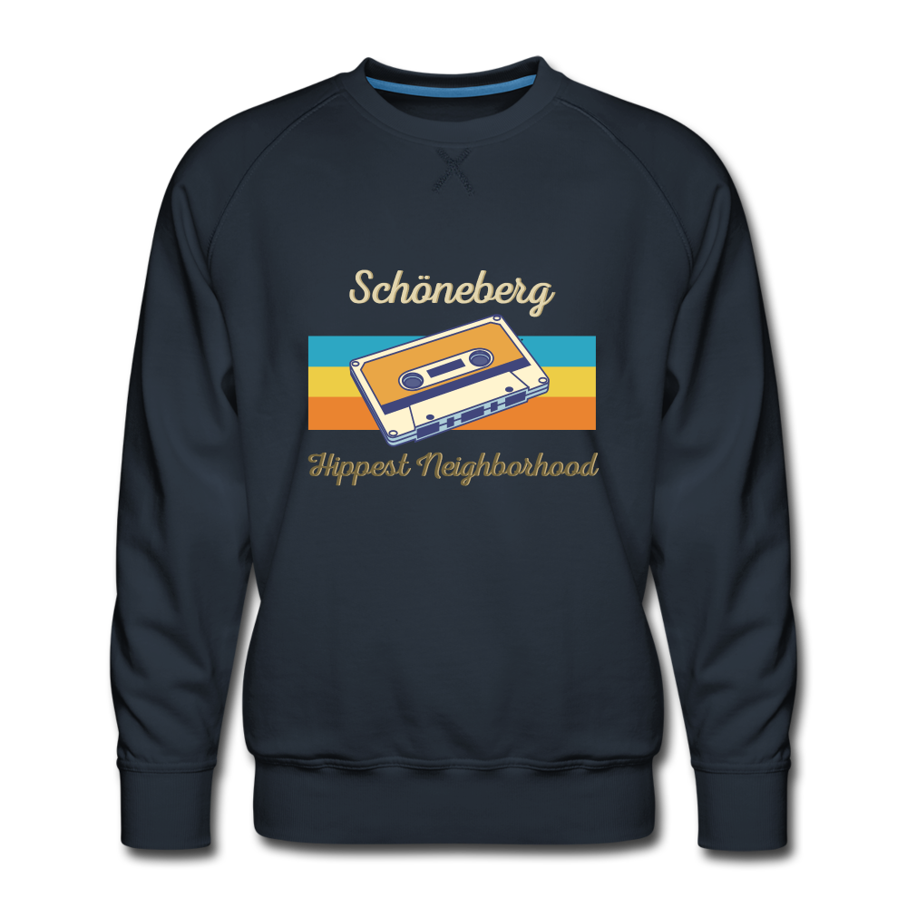 Schöneberg Hippest Neighborhood - Männer Premium Sweatshirt - navy