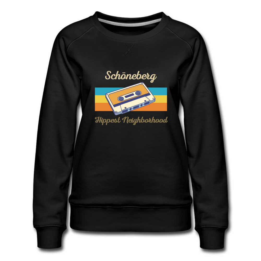 Schöneberg Hippest Neighborhood - Frauen Premium Sweatshirt - black