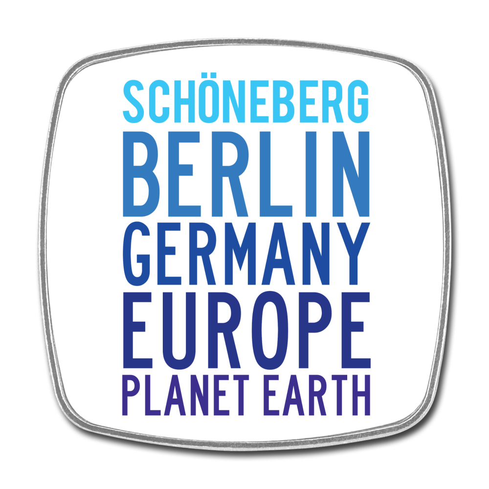 Schöneberg Planet Earth - Kühlschrankmagnet - white