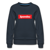 Spandau rot - Frauen Premium Sweatshirt - navy