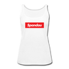 Spandau rot - Frauen Premium Tank Top - white