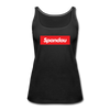 Spandau rot - Frauen Premium Tank Top - black