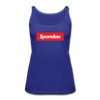 Spandau rot - Frauen Premium Tank Top - royal blue