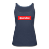 Spandau rot - Frauen Premium Tank Top - navy