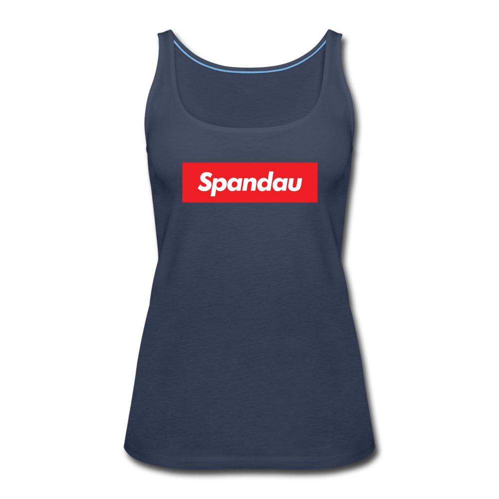 Spandau rot - Frauen Premium Tank Top - navy
