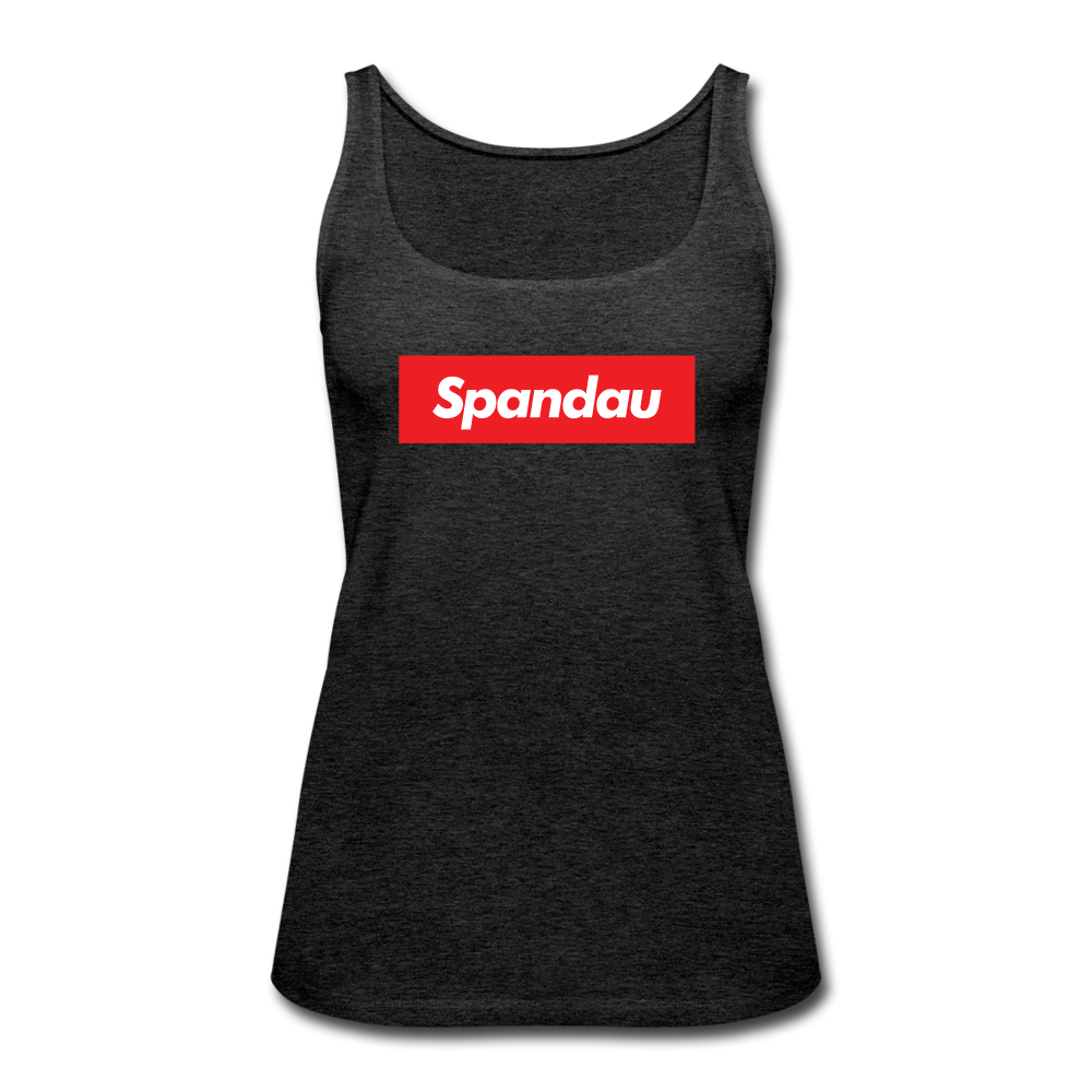 Spandau rot - Frauen Premium Tank Top - charcoal grey