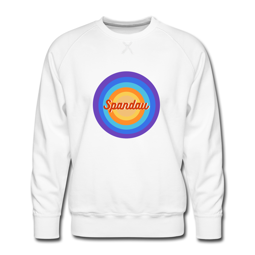 Spandau Retro - Männer Premium Sweatshirt - white