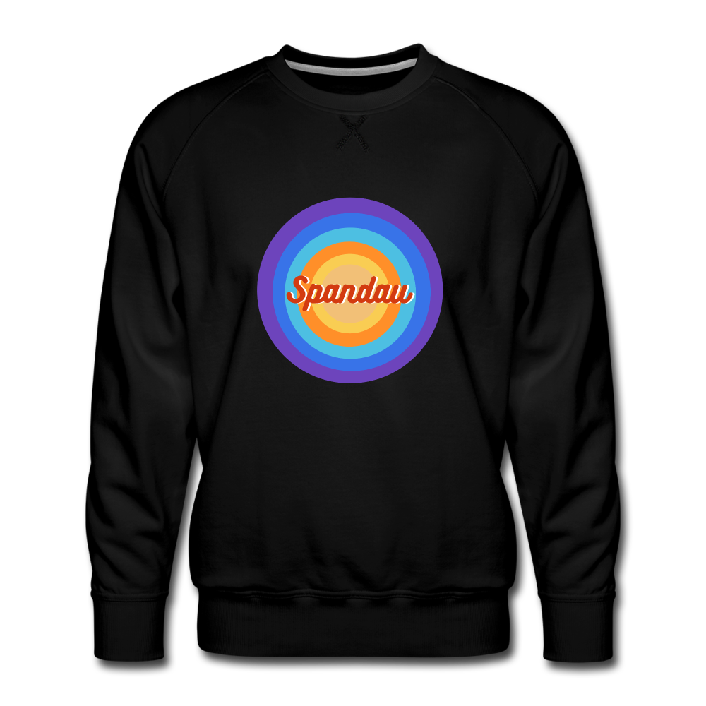 Spandau Retro - Männer Premium Sweatshirt - black