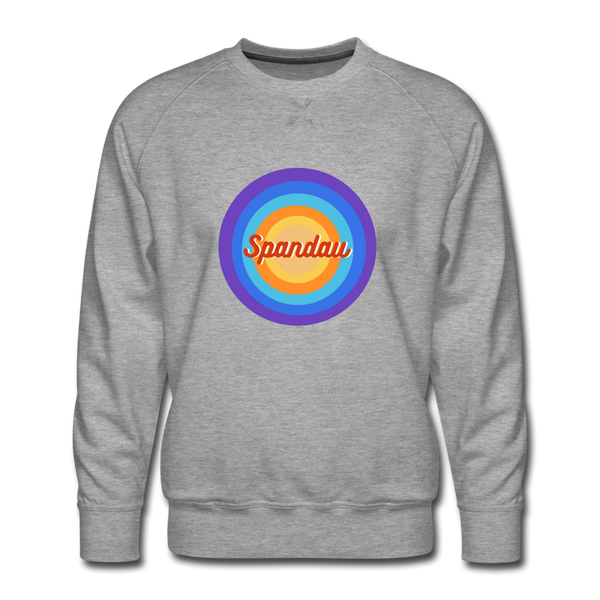 Spandau Retro - Männer Premium Sweatshirt - heather grey