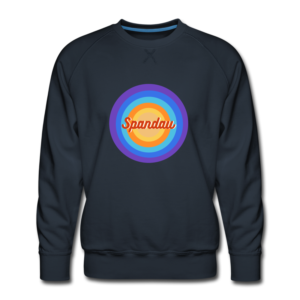 Spandau Retro - Männer Premium Sweatshirt - navy