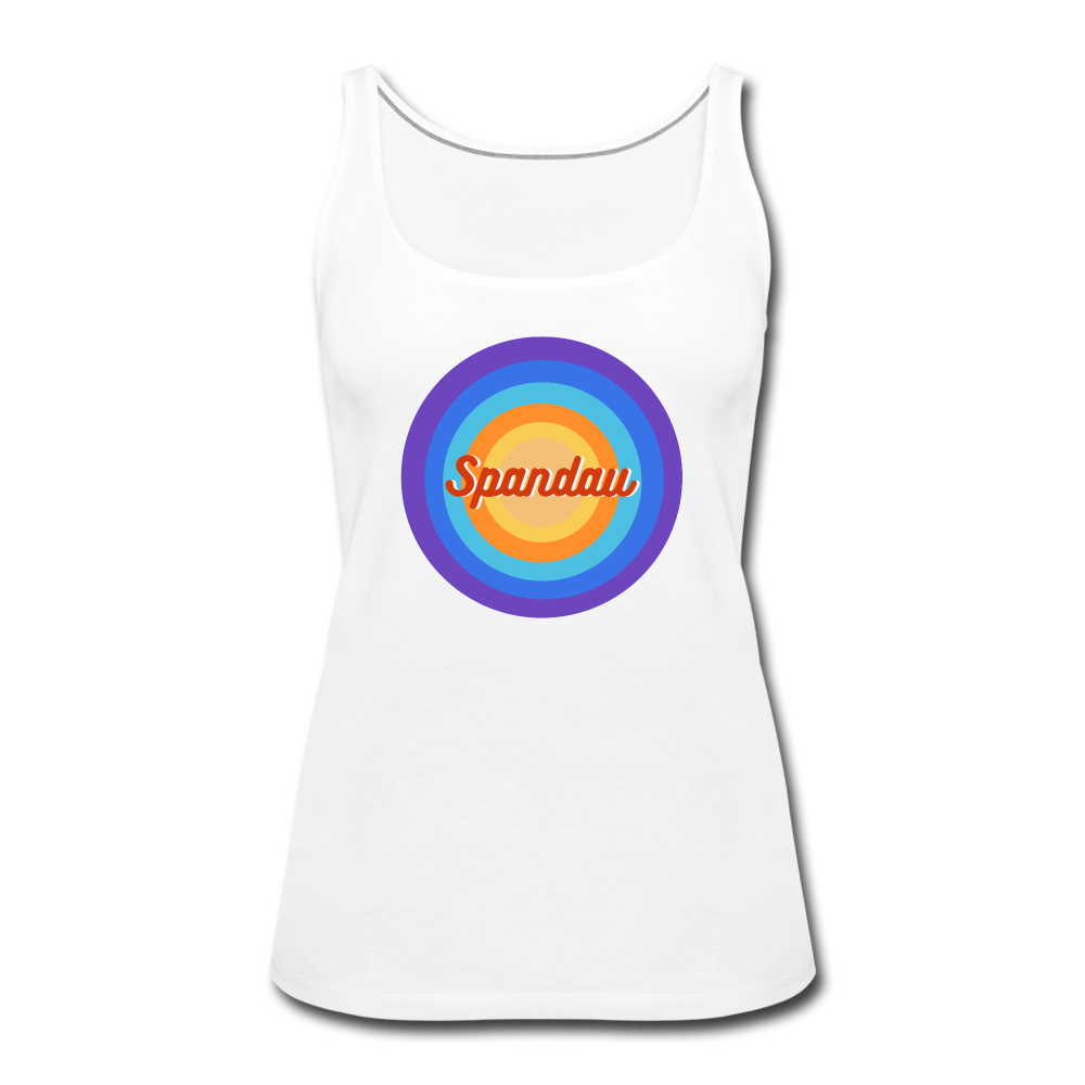 Spandau Retro - Frauen Premium Tank Top - white