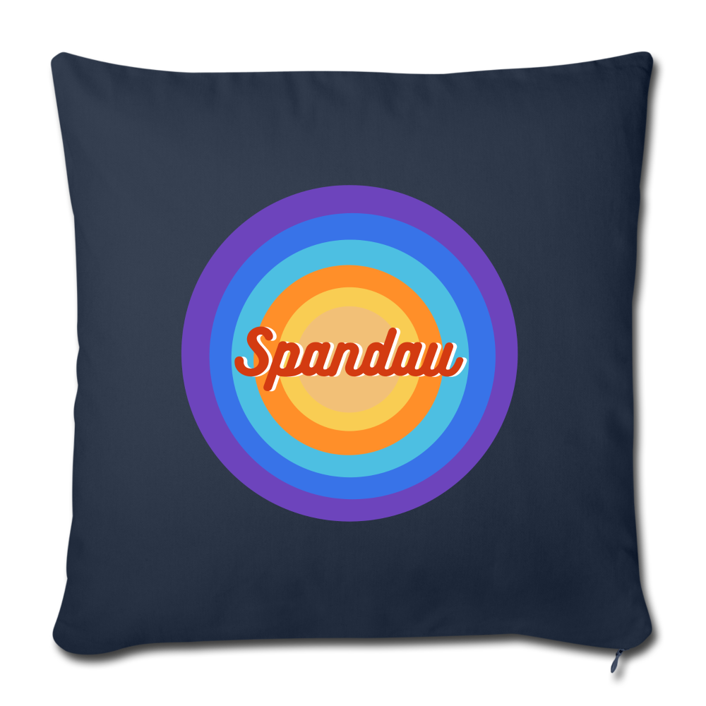 Spandau Retro - Sofakissen mit Füllung (45 x 45 cm) - navy