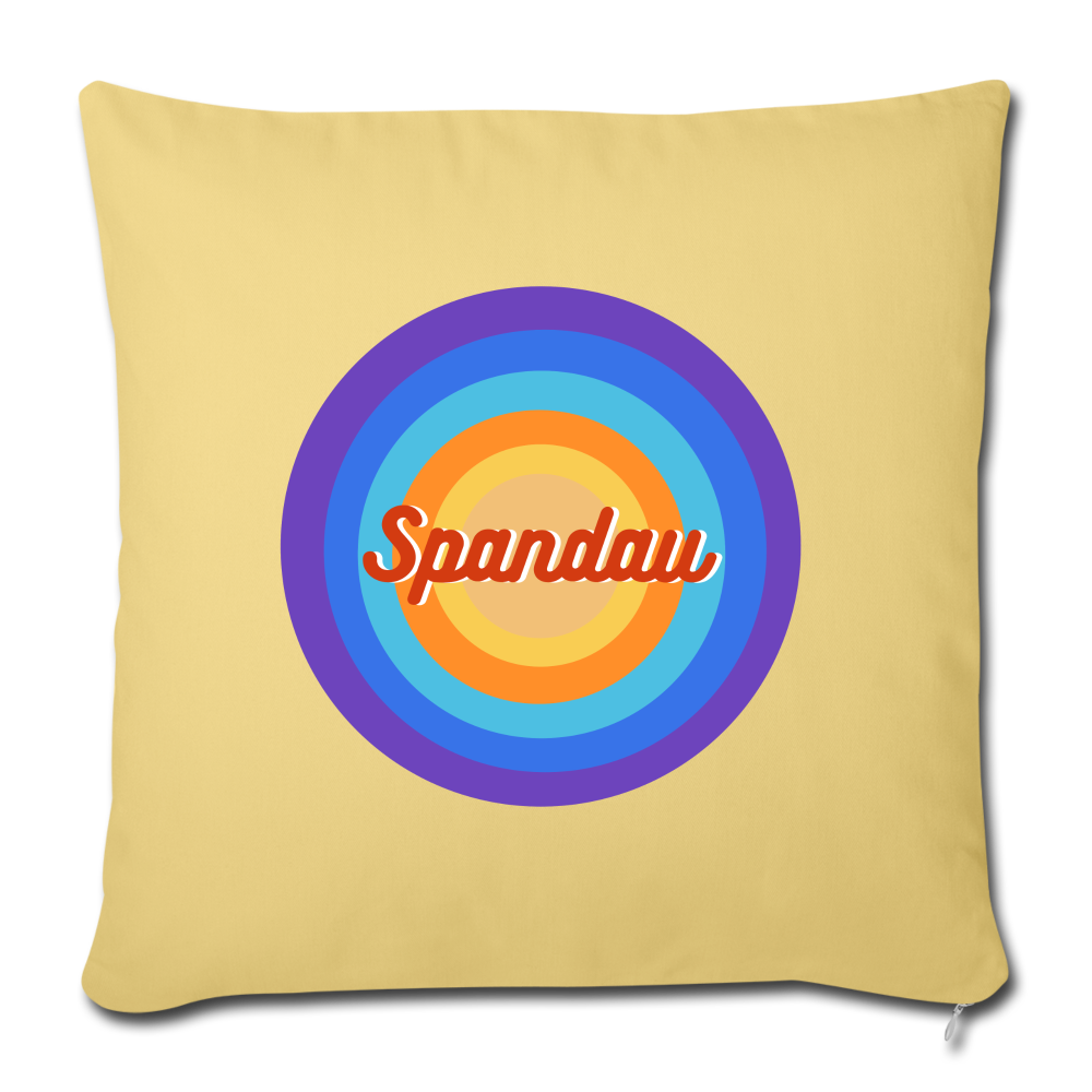Spandau Retro - Sofakissen mit Füllung (45 x 45 cm) - washed yellow