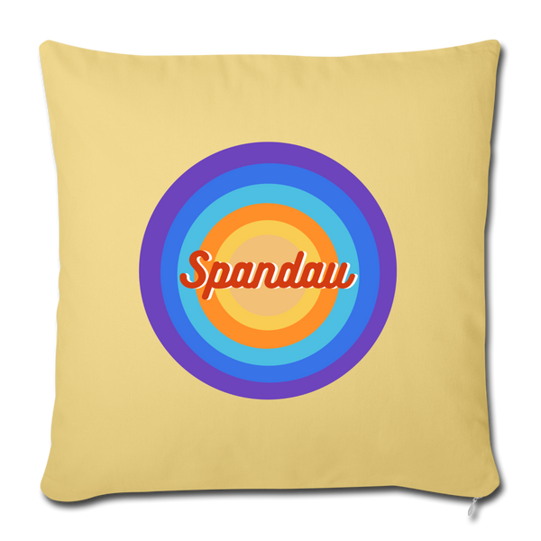 Spandau Retro - Sofakissen mit Füllung (45 x 45 cm) - washed yellow