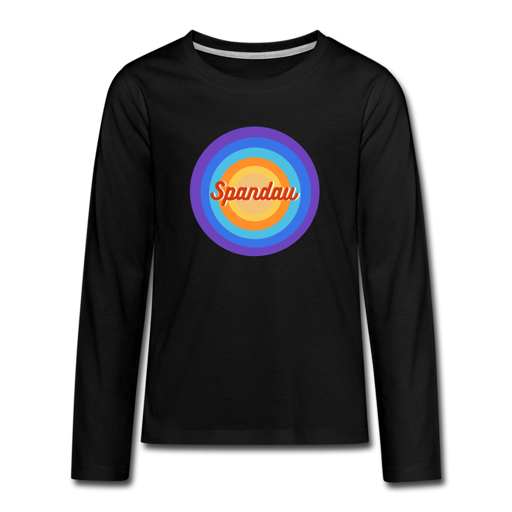 Spandau Retro - Teenager Langarmshirt - black