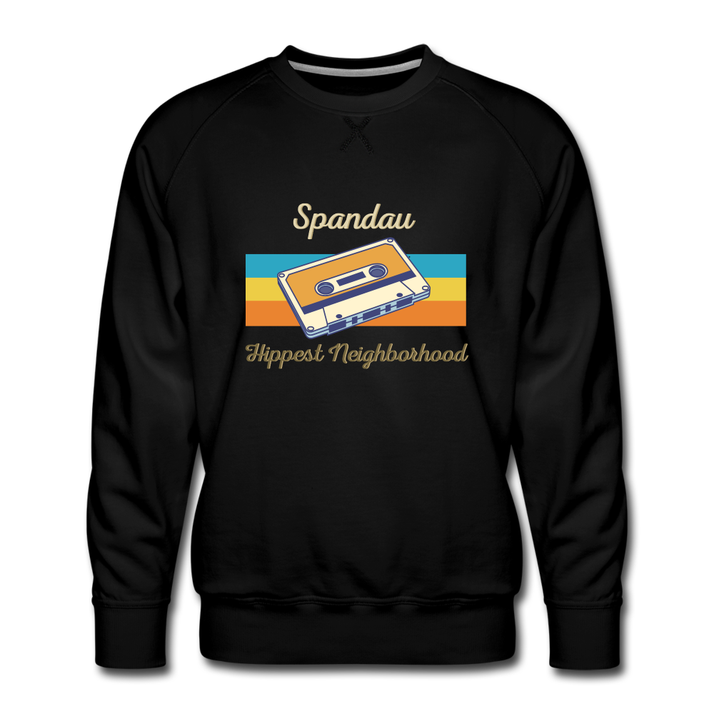 Spandau Hippest Neighborhood - Männer Premium Sweatshirt - black