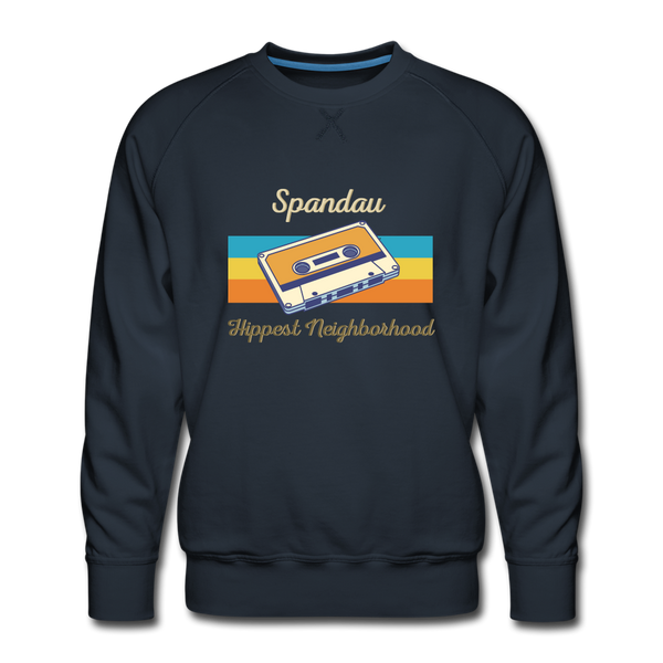 Spandau Hippest Neighborhood - Männer Premium Sweatshirt - navy