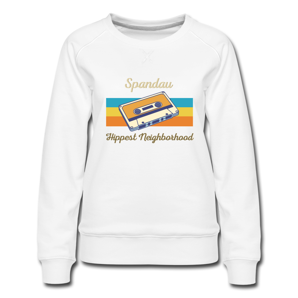 Spandau Hippest Neighborhood - Frauen Premium Sweatshirt - white