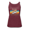 Spandau Hippest Neighborhood - Frauen Premium Tank Top - heather burgundy