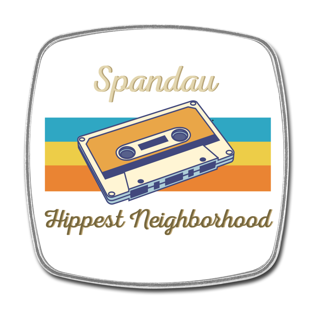 Spandau Hippest Neighborhood - Kühlschrankmagnet - white