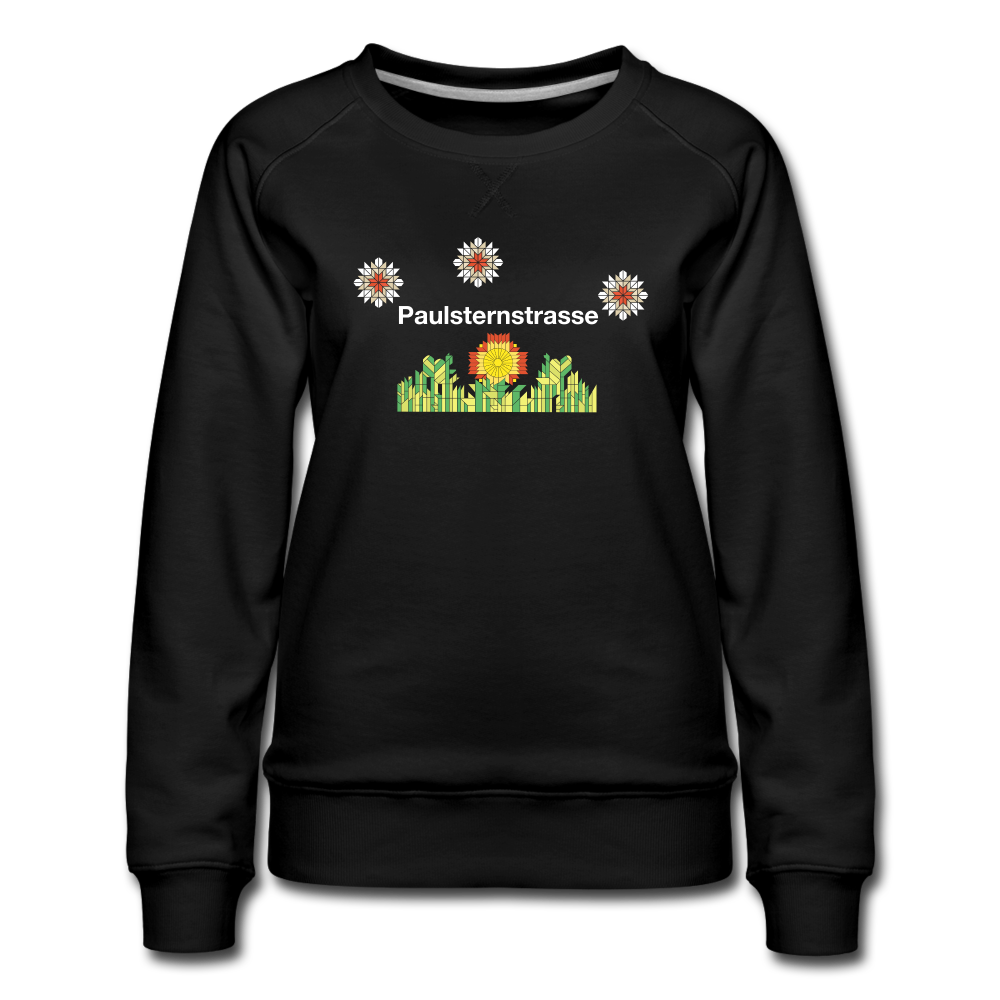 Paulsternstrasse - Frauen Premium Sweatshirt - black