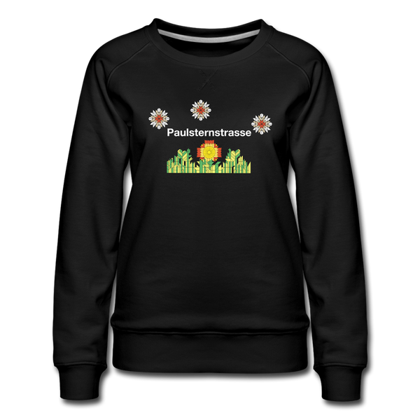 Paulsternstrasse - Frauen Premium Sweatshirt - black