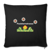 Paulsternstrasse - Sofakissen mit Füllung (45 x 45 cm) - black